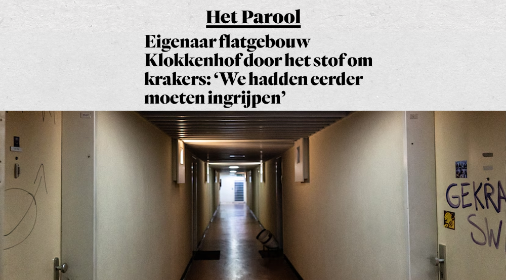 Het Parool artikel thumbnail